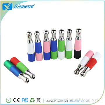 Dry Herb Skillet Vaporizer Colorful Rubber Paint Vapor D Round Stainless Steel and Flat Plastic Drip Tips Optional
